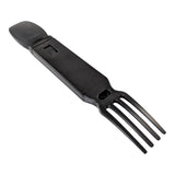 4-in-1 Snapatite+ Utensil Set - Spoon, Knife, Fork, Bottle Opener (Black)