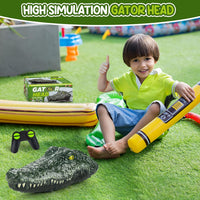 Doohickey Remote Control Alligator Head Boat for Kids and Adults