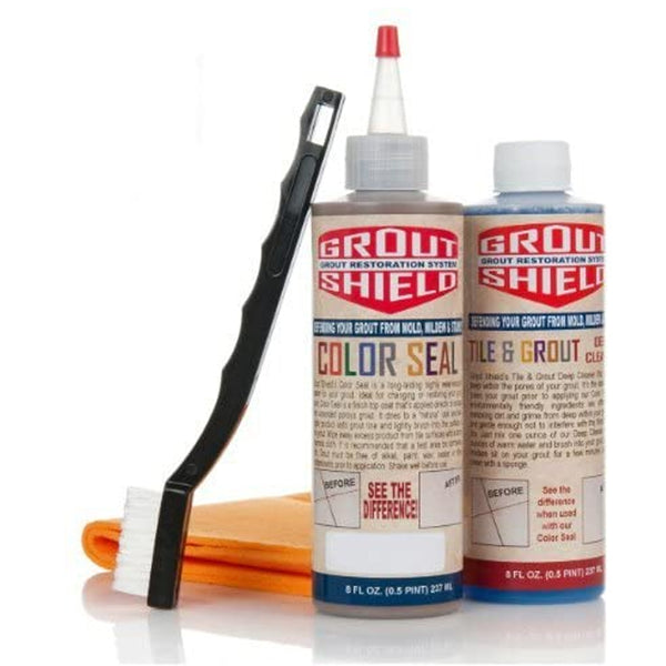 Grout Shield Grout Restoration System- (Tobacco Brown)