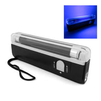 Portable UV Blacklight Flashlight with LED Illumination