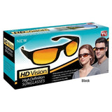 HD Vision Sunglasses- Cristal- Unisex- Adult- Black