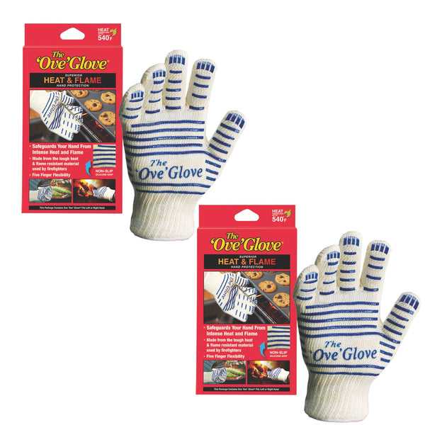 Ove' Glove Hot Surface Handler For The Kitchen Barbeque Hot Objects (Pack Of 2)