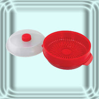 Microwave Steamer and Storage Container - 3 Piece Set