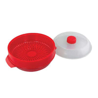 Microwave Steamer and Storage Container - 3 Piece Set