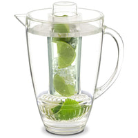 Eternal Kitchen Ideas Fruit Infusion Flavor Pitcher 94oz Clear