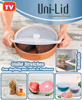 Uni-Lid by Copper Chef – Versatile Silicone Lids for Every Kitchen