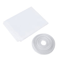 White Insect Window Screen: 60" x 50" for Effective Bug Protection