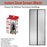 Instant Door Screen (Black)