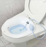 Collapsible Sitz Bath, White