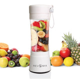 Handy Gourmet RevMix for Smoothies & Shakes On The Go (White)