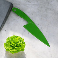 Serrated Plastic Lettuce Salad Knife