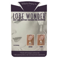 Lobe Wonder Heavy Earring Support Patches - 60 Ear Lobe Piercing Patches