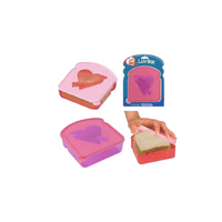 Luv Box: Fun Heart-Shaped Container for Sandwiches and Snacks