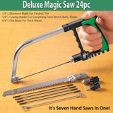 24-Piece Deluxe Magic Saw Kit