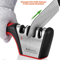 MaQtarra 4–Stage Knife Sharpener