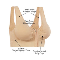 Miracle Bamboo Comfort Bra Deluxe - Set of 3 - 2XL (40”–42”)