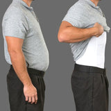 Men's Instant Slimming Tank Top - White- Large