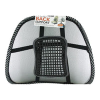 Mesh Back Support Rest with Massage Pegs