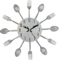 Kole Clock Kitchen Cutlery Wall Clock