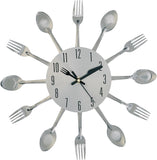 Kole Clock Kitchen Cutlery Wall Clock