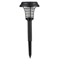 Solar-Powered LED Light with UV Bug Zapper - Pack of 2