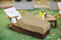 Outdoor Chaise Cover -- Fits Most Standard Patio Chaise