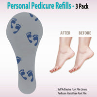 Personal Pedicure Refills 3 Pack