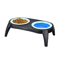 Travel-Friendly Collapsible Pet Feeder - Perfect for Pets on the Move