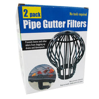 Pipe Gutter Filters Set