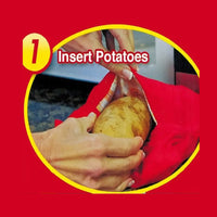 Potato Pocket Microwave Cooker: The Fast Way to Delicious Potatoes!