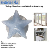 Protection Plus- Sliding Glass Door and Window Accessory - Blue