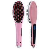 Professional Hair Straightener & Detangler Brush