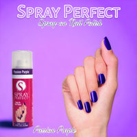 Spray Perfect Passion Purple Spray-on Nail Polish