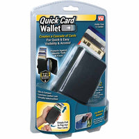 Quick Card Wallet - Protects Against Identity Theft & Fraud