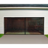 Insta-Screen Double Garage Door Screen - 16' x 7' Mesh