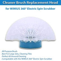 Cleaner Brush Replacement Head for WiMiUS 360° Electric Spin Scrubber