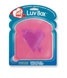 Luv Box: Fun Heart-Shaped Container for Sandwiches and Snacks