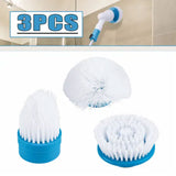 Turbo Scrub 360 Replacement Brush Heads – 3-Pack for Versatile Cleaning