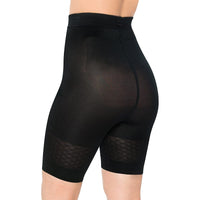 Comfia Shapewear Shorts - Seamless Comfort and Slimming Support (Large, Black)