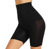 Comfia Shapewear Shorts - Seamless Comfort and Slimming Support (Large, Black)