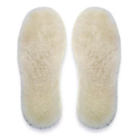 Natural Wool Insoles-100% Real Sheepskin (Women Size: 11)