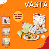 Vasta 2-In-1 Vegetable & Fruit Slicer – Effortless Food Prep