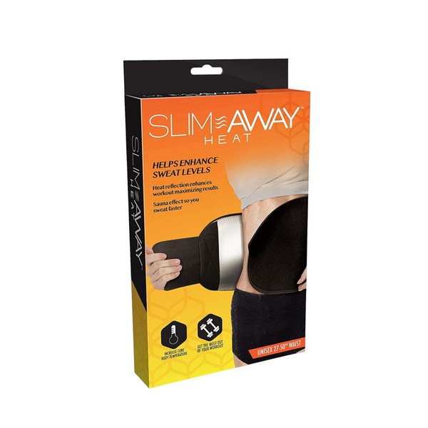 Slim Away Heat -Adjustable Slimming Belt - 27" to 50" Waist