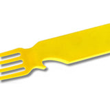 4-IN-1 Nylon Snapatite+ Utensil Set -  4 Piece Set (Blue, Green, Yellow, Orange)