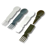 4-IN-1 Snapatite+ Utensil Set (Dark Grey)