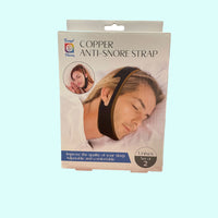 Copper Anti-Snore Strap - Unisex- Set of 2