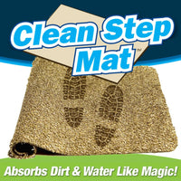 Clean Stepping Mud & Dirt Trap Runner- Gray