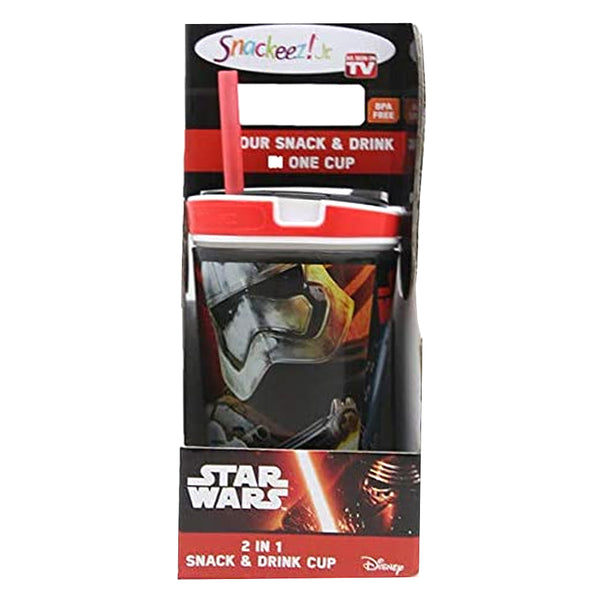 Snackeez Jr -  2-in-1 Snack & Drink Cup Star Wars 7 Movie Edition Storm Trooper