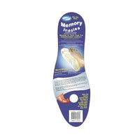 Comfort Fit Memory Insoles - Compatible with All Types of Shoes