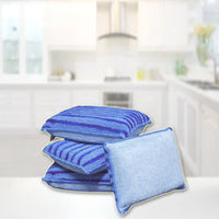 Magic Microfiber Sponges - 4 Pack: Ultimate Cleaning Power